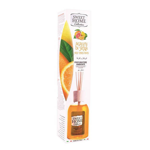Sweet Home Deo Ambiente Bastoncini Agrumi di Sicilia 100 ml