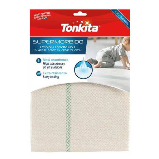 TONKITA Panno Per Pavimenti Supermorbido