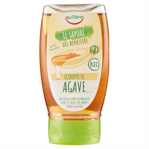 Equilibra Sciroppo di Agave bio Dolcificante 350 gr