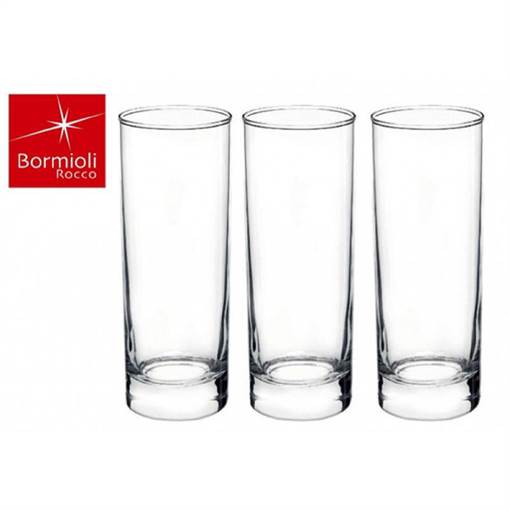 Bormioli Rocco CORTINA Bicchiere WHISKY 21,5 cl 3 pezzi