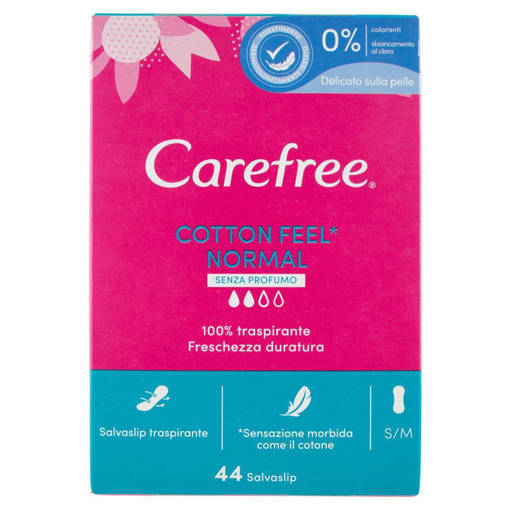 Carefree Cotton 40+4 pz