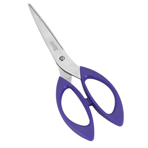 Metaltex Forbici Inox Manico Plastica Flippy, 1 pezzo, Colori Assortiti