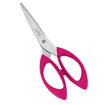 Metaltex Forbici Inox Manico Plastica Flippy, 1 pezzo, Colori Assortiti