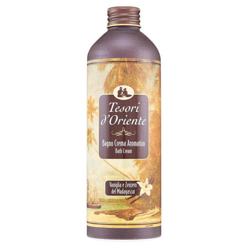 Tesori d'Oriente Bagno Crema Vaniglia e Zenzero 500 ml