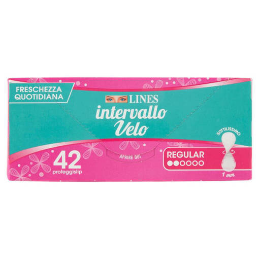Lines Intervallo Velo Slip Disteso 42 pz