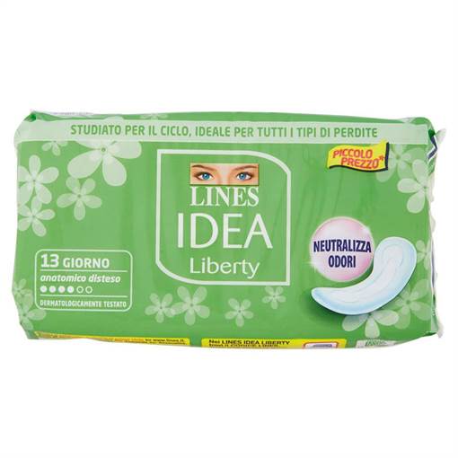 Lines Idea Liberty Giorno Anatomico Disteso 13 pz