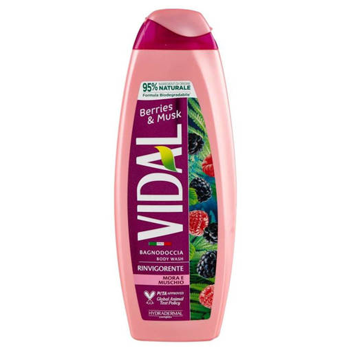 Vidal Bagno Schiuma Mora & Muschio 500 ml