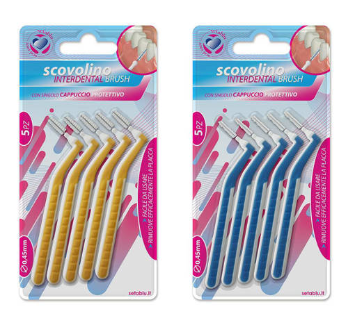 Setablu Scovolino Interdentale 5Pz Con Cappucci