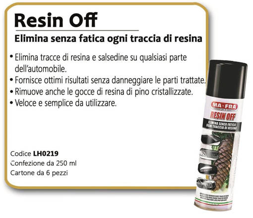 Mafra Resin Off Spray 250 Ml Mafra