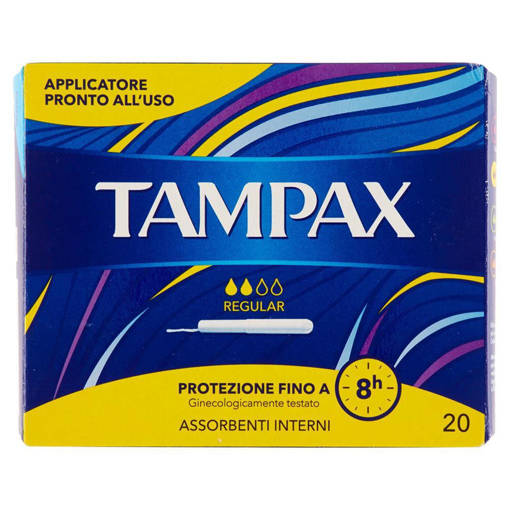 Tampax Blue Box Regular 20 pz